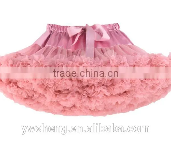 High Quality Baby Girls Fluffy Chiffon Pettiskirts Kids Tutu Skirts Children Short Pettiskirts photo-5