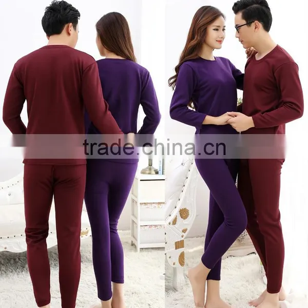 Professionally 100% Cotton Warmer Men's Heated Thermal Underwear photo-3