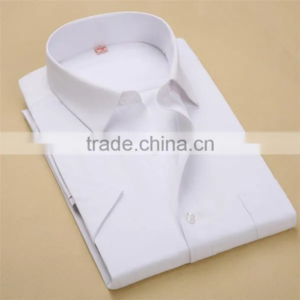 Long Sleeve Latest Luxury Design Men's Formal Business Dress Shirt Manufacture in China photo-5