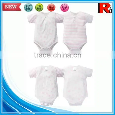 China Cute Cotton Printing Funny Wholesale Used Import Baby Clothes China photo-4