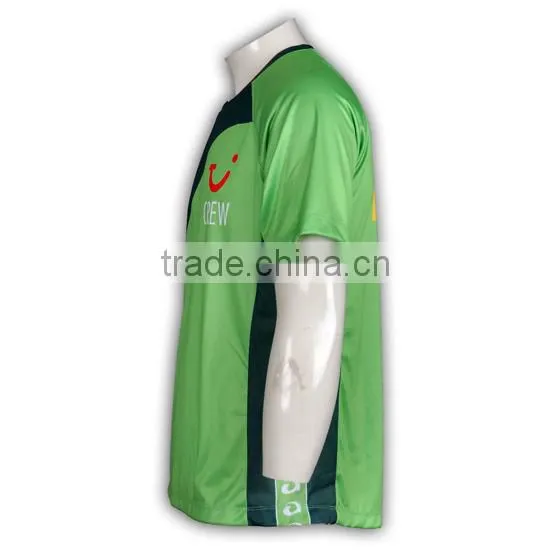 BSCI/ISO9001 Factory Dry Fit Breathable Fabric Italy Sublimation Ink Hotsale Cheap Custom Sports Team t Shirts photo-4