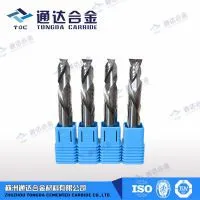 Micro Grain Carbide 4 Flute Corner Radius End Mills