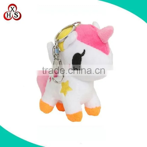 Soft Plulsh Toy Keychain Plush Elephant Keychain Animal Keychain photo-3