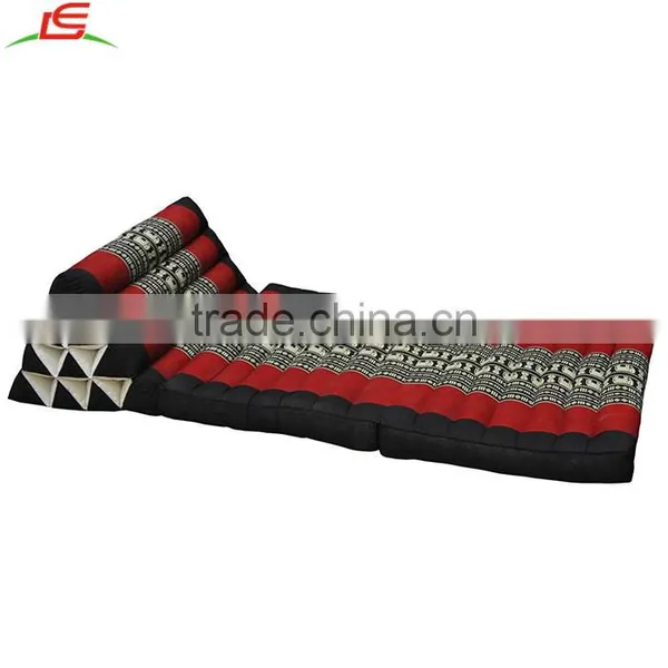 THAI TRIANGLE PILLOW DECORATIVE KAPOK COTTON CUSHION photo-2