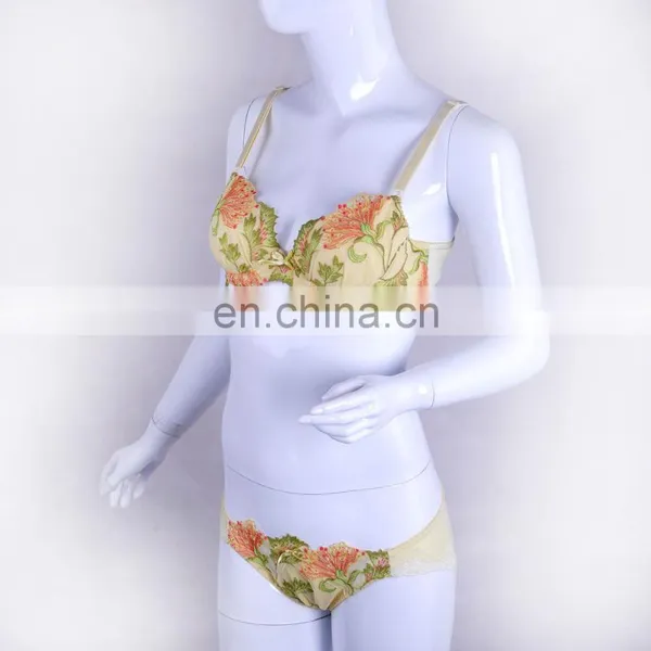 China Wholesale Embroidered High Cut Girl Undewear photo-3