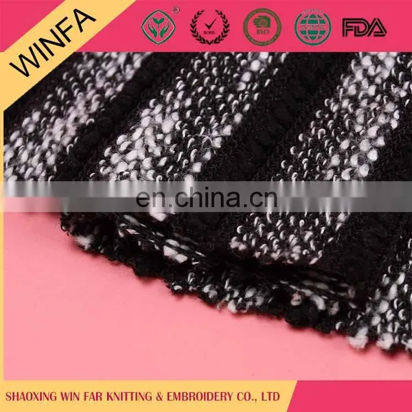 China Textile Factory Price Colorful Dyed Knitted Fabric photo-3