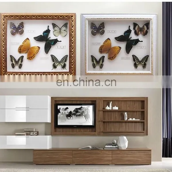 2015 New Real Butterfly Gift Picture Frame for Art Collection or Home Decoratons photo-2