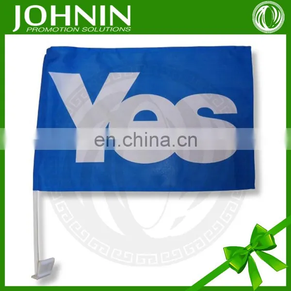 Cheap Any Logo Custom Design Polyester Car Mirror Flag for Promotion photo-3