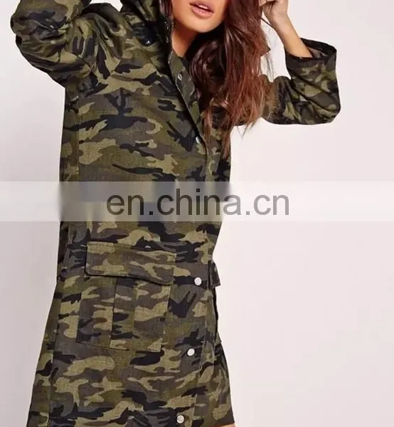 China Supplier Women Parka Parka Jacket Women Camo Parka Jacket photo-2