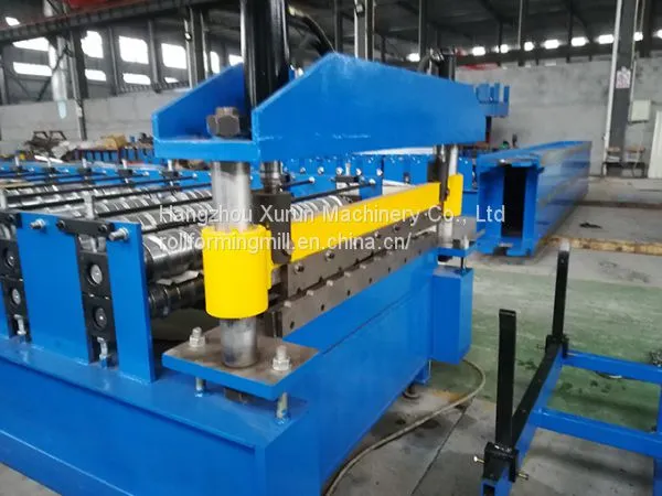 Roll Forming Machine IBR Roof Panel Trapezoidal Roofing Sheet Roll Forming Line Metal Profile Machines photo-4