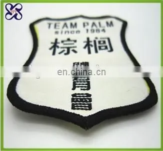 2016 cloth patch/polo patch/logo patch