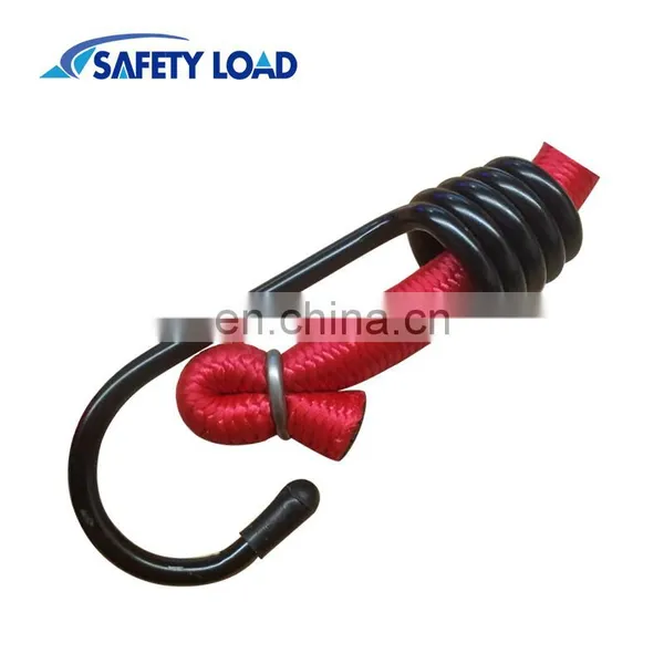 8mm Red Bungee Cord With Steel Hooks photo-3