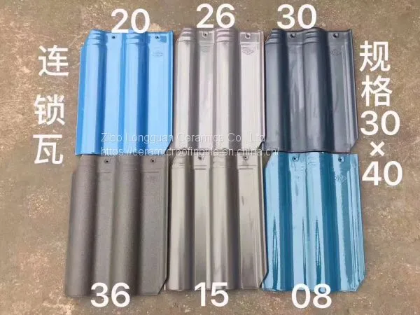 Colour Ceramic Roof Tile photo-5