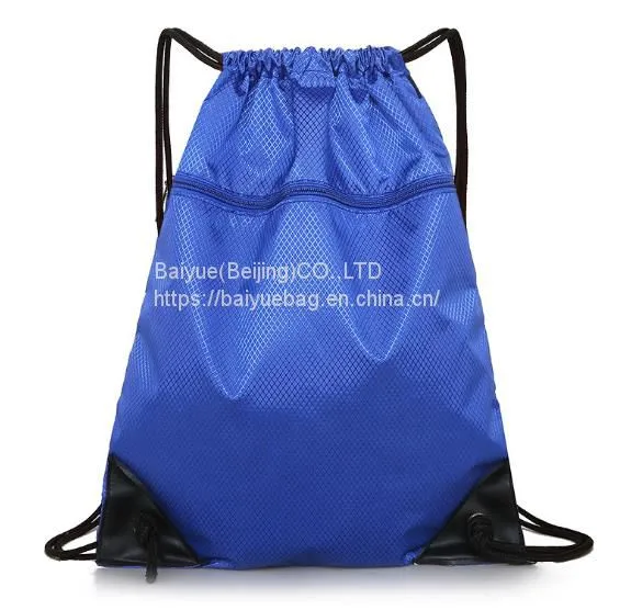 customized sport gym bag waterproof drawstring backpack