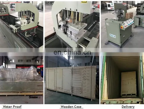 Three Phase Motor PVC Windows Manufacturing Glazing Beading Machine photo-6