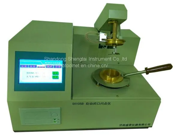 SH105Bautomatic closed cup flash point tester