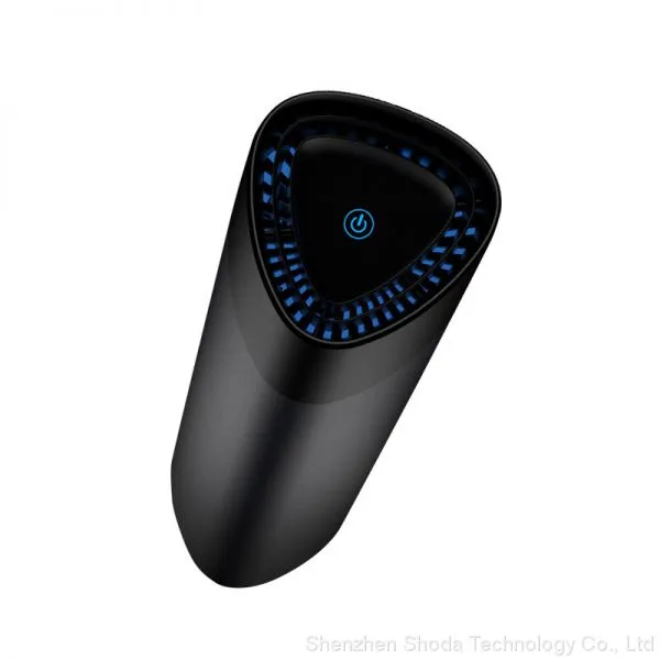 Car Purifier Usb With Negative Ion Hepa Filter Fresh Portable USB Aluminium Alloy Design Car Ion Purifier photo-2