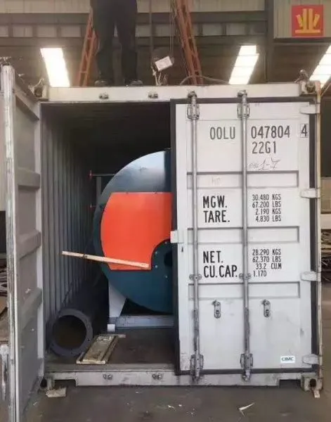 Fire Tube Type 0.5-20 Ton/h Natural Gas Diesel Oil Steam Boiler for Sterilizing photo-5