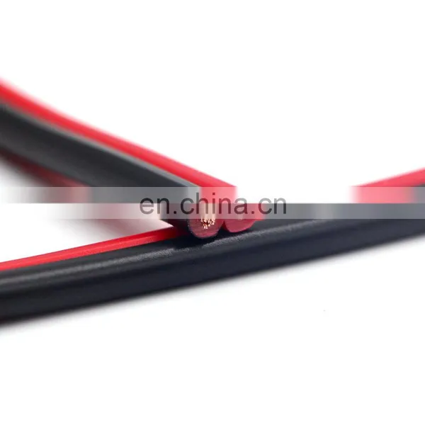 2 Core 2.5 sq mm Cable 12awg Flat Red and Black Wire Cable for Speaker photo-7