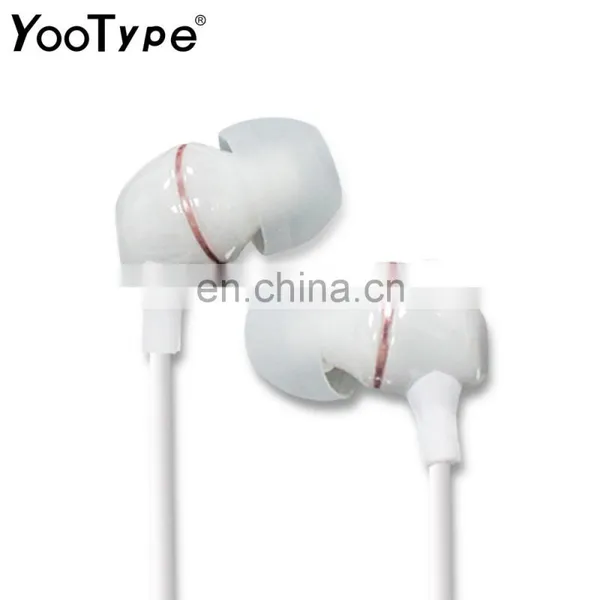 YooType 2021 Best Selling Ceramics Wired Earphone Piezo Speaker Stereo Audio Sounds Wired Earbuds photo-4