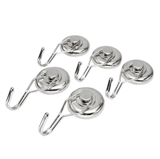 High Quality Rare Earth Magnet Neodymium Swivel Hook Pot Magnet photo-3