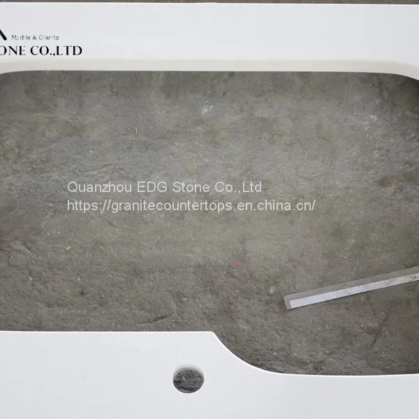 Factory Hot Sale Pure White Quartz Countertop photo-2