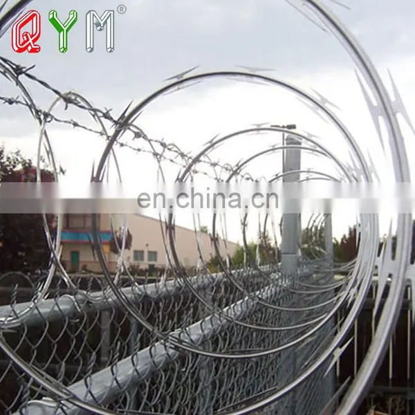 Security Fence BTO 22 Concertina Razor Wire Barbed Tape photo-2