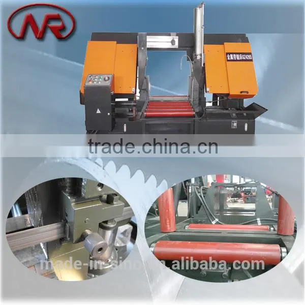 GZ4265/70 Double-column Cover Horizontal Hydraulic Band Saw for Metal Cutting photo-5