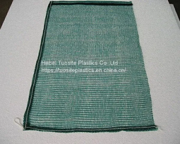 Fardos De Leno Mesh Bag 20kg Vegetable Fruit Firewood Plastic Mesh Bag photo-2