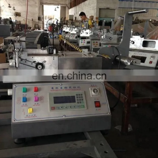 UGS2050 Taffeta Label Cutting Machine Underwear Elastic Band Cutter Hot Cold Knife photo-3