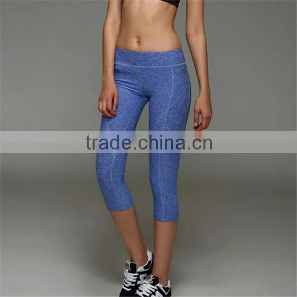 3/4 Yoga Plus Size Leggings(Pants) photo-3