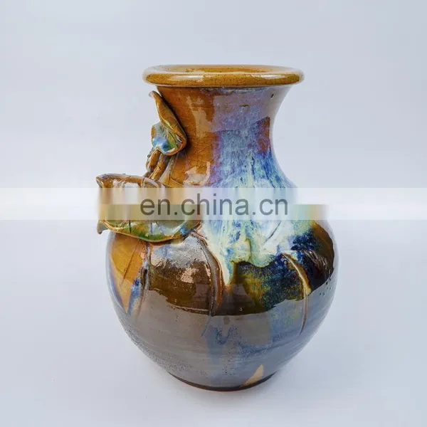 High Quality Ceramic Vase Luxury Art Decor From BatTrang Ceramics in Vietnam Manufacturer Wholesale photo-3