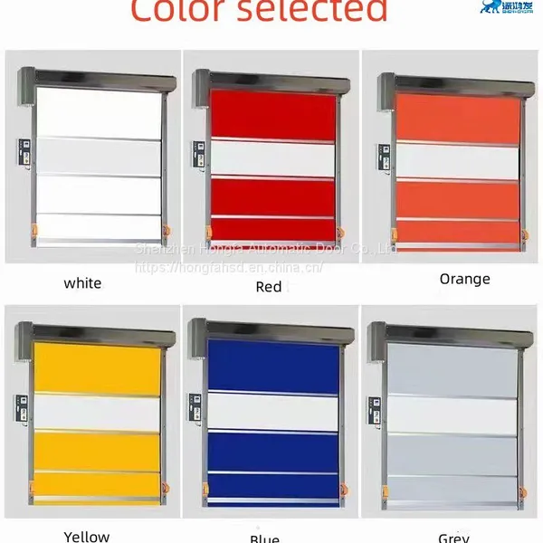 PVC High Speed Spiral Door Used in Logistics