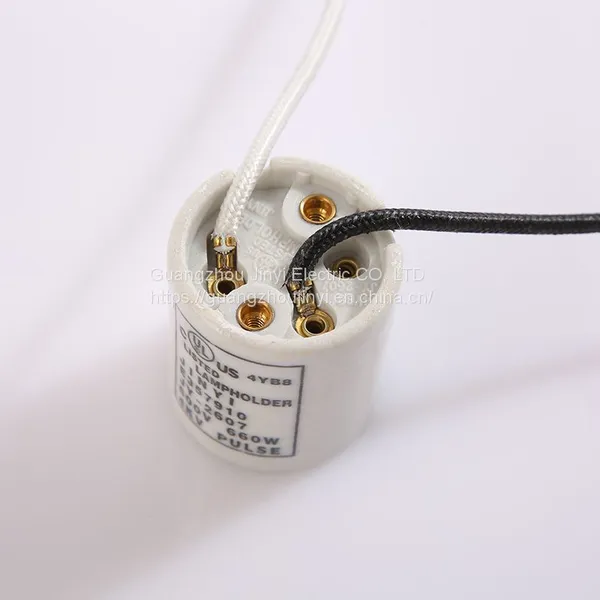 Clip on Book Light E26 Socket Hot Sale Lamp Socket 4KV Pulse Ceramic Lamp Base Light Part E26 Lamp Holder