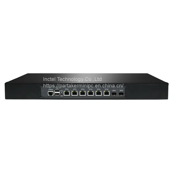 1U 19 Inch Rack Mount Firewall Appliance B85 Z87 Intel Core I7 4770 i5 4460 i3 4160 With 6 Ethernet 2 X10GB SFP PfSense OPNsense photo-2