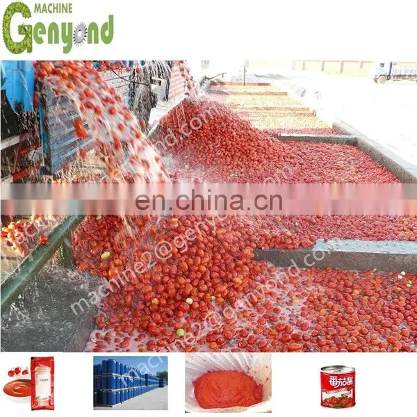 Industrial Automatic Tomato Processing Production Line Tomato Paste Plant photo-5