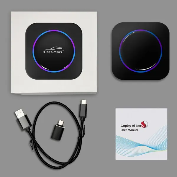 Car Play Android Auto Wireless Adapters Wired Carplay Update to Android 13 Watch Youtube on Universal Car photo-3