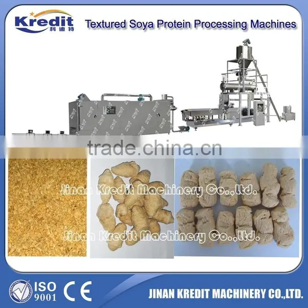 Soy Meat Processing Line/Textured Vegetable Soya Protein Making Machines