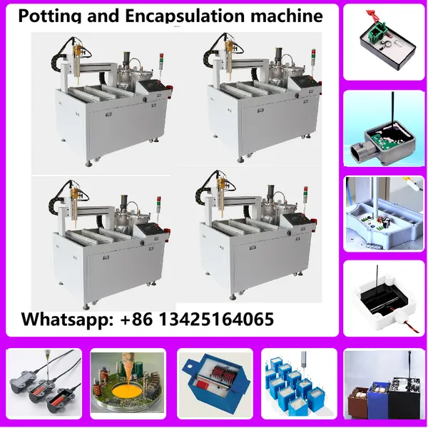 Power Steering Console Two Part Epoxy pu Silicone Dispensing and Filling Glue Machine photo-2
