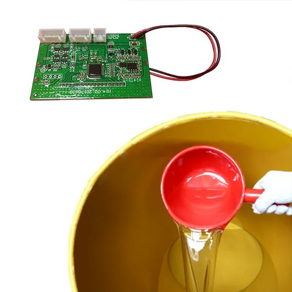 Clear Potting Compound Silicone Rubber for Printed Circuit Boards Potted Electronics Free Sample