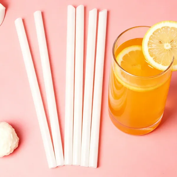 Mini Disposable Juice Plastic Straws photo-4