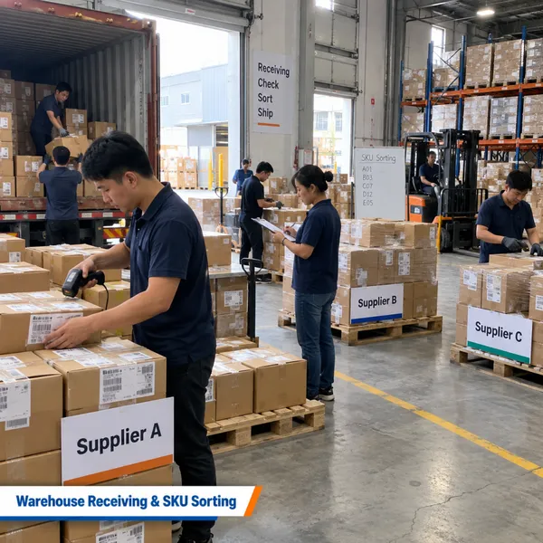 China LCL Consolidation for Amazon FBA Multi-Supplier Shipments photo-3