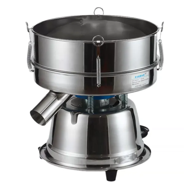 40cm Stainless Steel Multi‑Functional Vibrating Sieve Electric Powder Sifting Machine for Food Chemical Industry