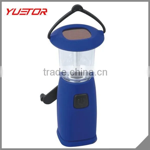 6 LED Hand-Cranking & Solar Camping Lantern photo-3