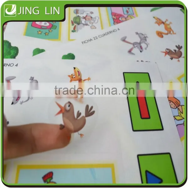 Lovely Custom Eco-friendly Plastic Sticker for Kids photo-4