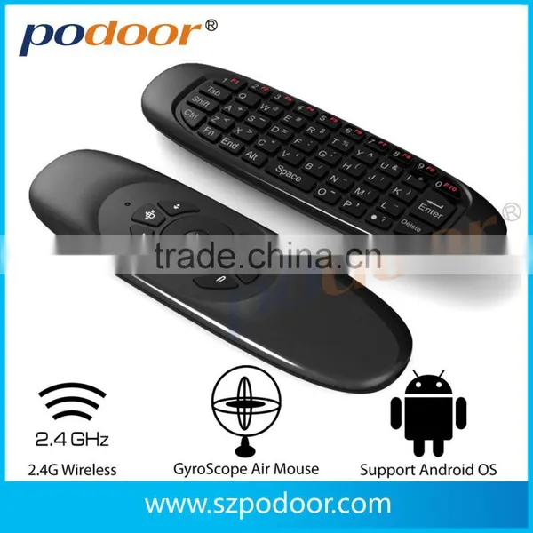 Air Mouse PC-100 Rechargeable Wireless Air Fly Mouse and Keyboard Combo for Android tv Box PC-100 photo-3