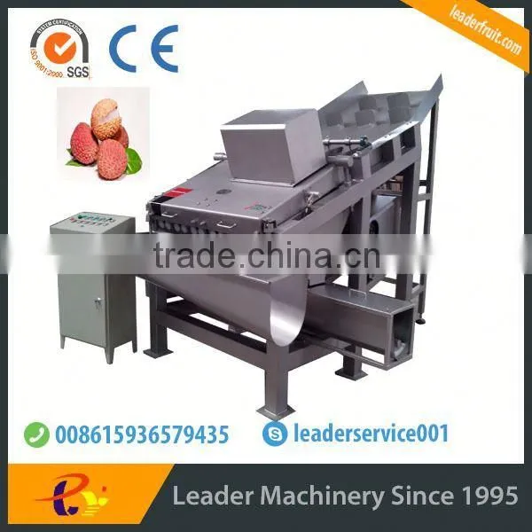 Leader Large Capacity and High Peeling Rate Litchi Skin Separater Machine photo-5