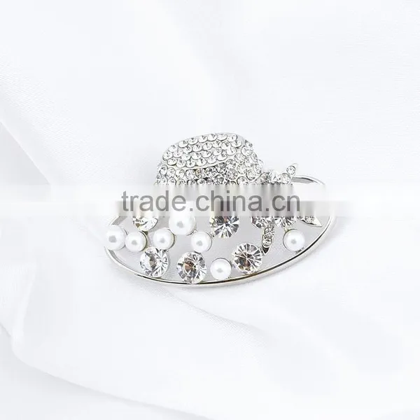 Handmade Hats Crochet Brooch photo-5