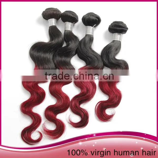 Cheap Brazilian Hair Weave Bundles Burgundy Brazilian Hair Weave Bundles photo-6