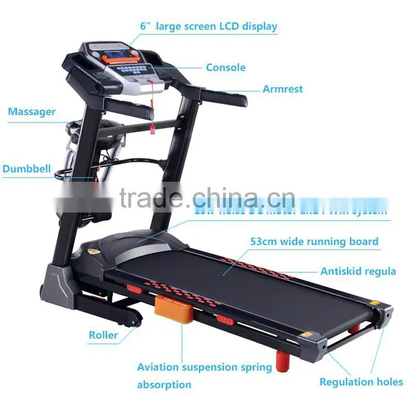 Multi Function Foldable House Fit Body Fitness Treadmill photo-4
